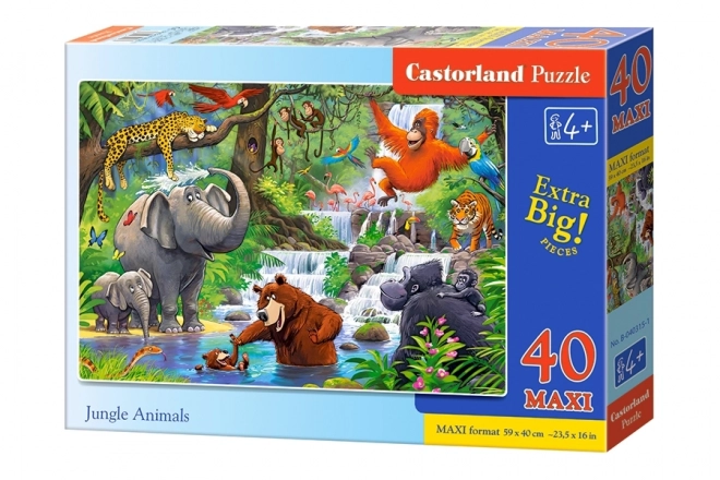 Puzzel Jungle Dieren Maxi