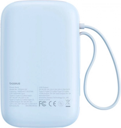 Ingebouwde USB‑C-kabels en meervoudig opladen