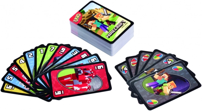 UNO Minecraft kaartspel