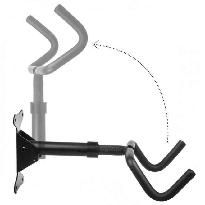 Horizontale muurbeugel voor fiets, stalen maximale belasting 30 kg Maclean MC-431