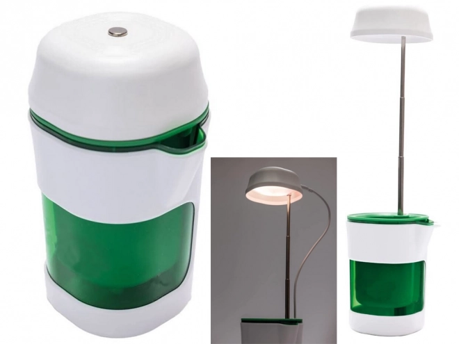Plantenlamp met volledig spectrum verlichting en zelfbewaterende bloempot