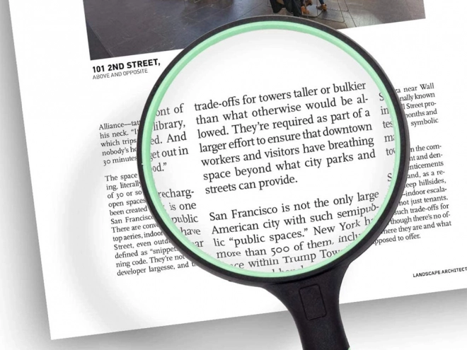 Klassieke loep voor lezen 100 mm