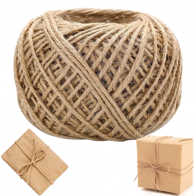 Natuurlijke juten touw 30m