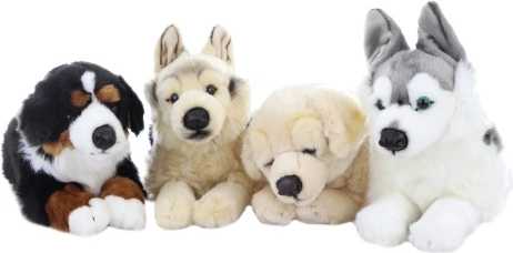 Pluchen hond 37 cm eco friendly