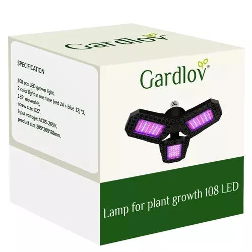 Lamp 108 LED voor plantengroei Gardlov 20440