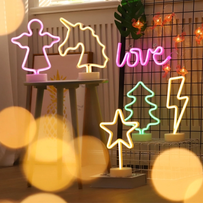 Decoratieve neon ster LED