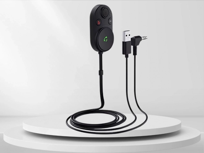 Bluetooth-adapter voor de auto met basboost