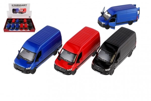 Model bestelwagen Mercedes-Benz Sprinter 1:48 met opwindfunctie
