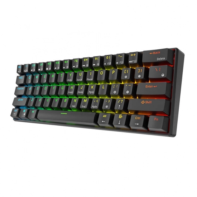 Mechanisch toetsenbord Royal Kludge RK61 RGB met rode schakelaars