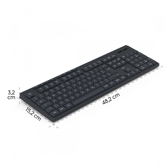Draadloos toetsenbord Hama WK-200 zwart