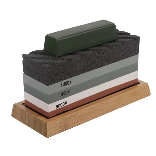 Slijper voor messen-2 stenen+accessoires Ruhhy 23763