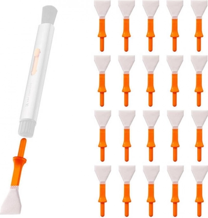 Vervangende reinigingsswabs voor K&F Concept, 16 mm, set van 20 stuks