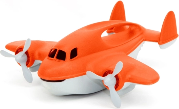 Green Toys brandweer-vliegtuig oranje