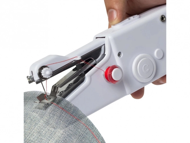 Batterij mini naaimachine