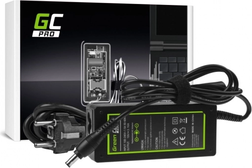 oplader Green Cell PRO 19 V 3,16 A 60 W voor Samsung (5,5 × 3,0 mm)