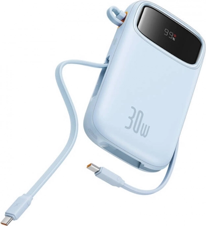 30W snelladen en snel herladen van de powerbank zelf