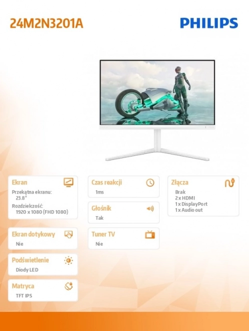 Monitor Philips 24M2N3201A IPS 24 inch