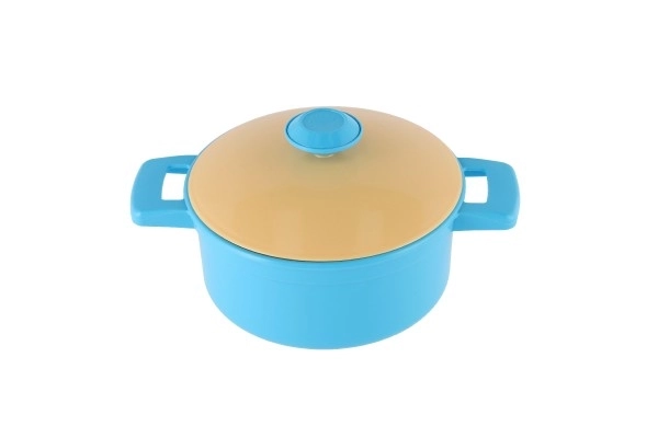 Set van plastic pannen en potten met accessoires voor kinderen