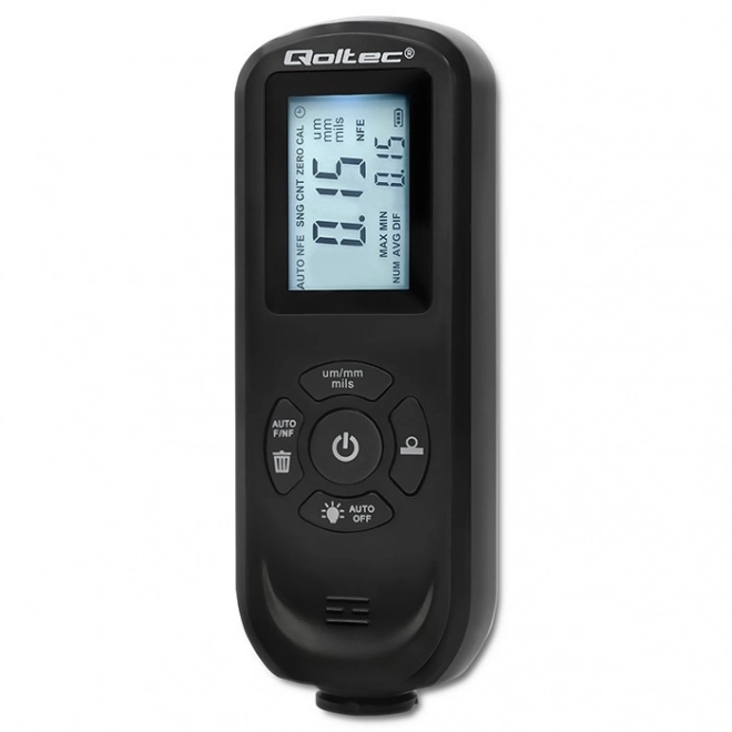 Digitale verflaagdiktemeter met zijverlichte LCD-display