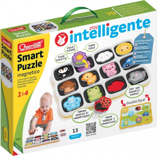 Diverse kleurrijke stukjes