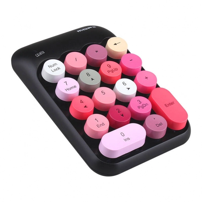 Draadloos numeriek toetsenblok MOFII X910 zwart-rood