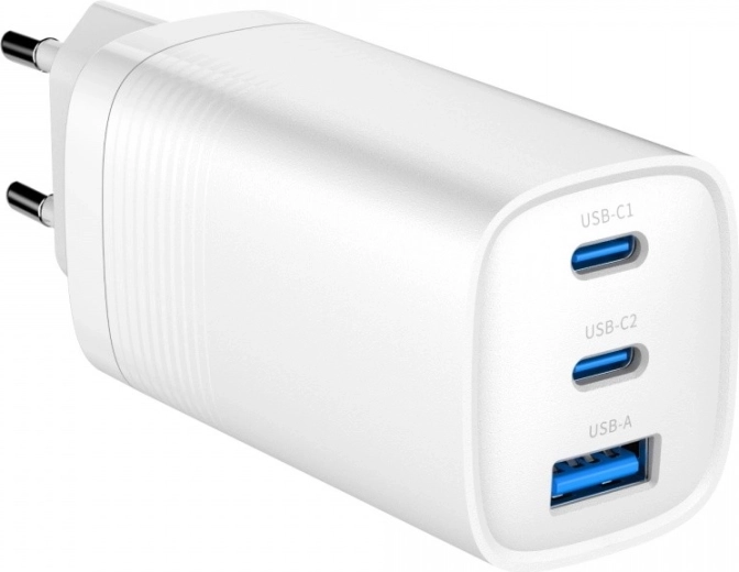 Hoog vermogen van 65 W voor meerdere apparaten