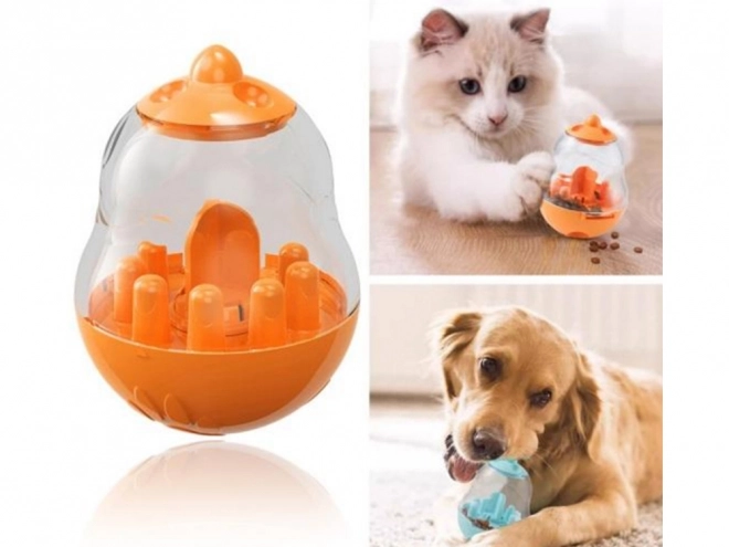Interactieve snackdispenser voor honden