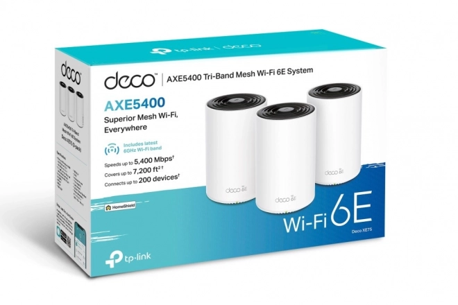 Systeem WiFi Deco XE75 6E AXE5400 (3 stuks)