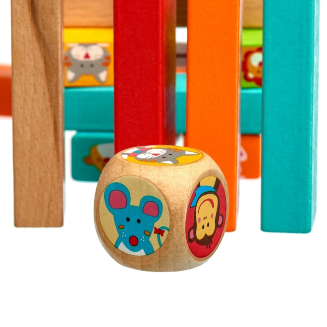 Lucy & Leo 'Raad, wie' - houten kinderspel Jenga