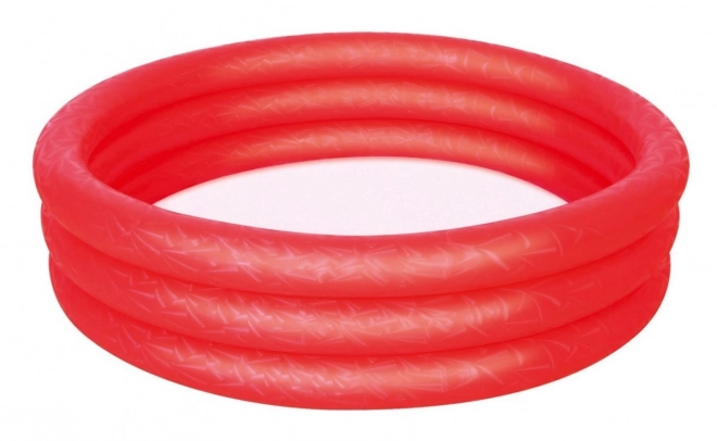 Opblaasbaar kinderzwembad rood 102x25cm BESTWAY + reparatieplaat