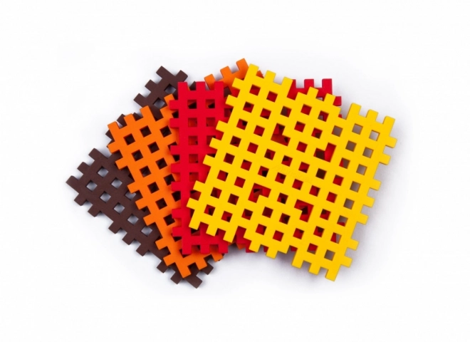 Bouwblokken Mini Wafels Mini Basis 4 stuks
