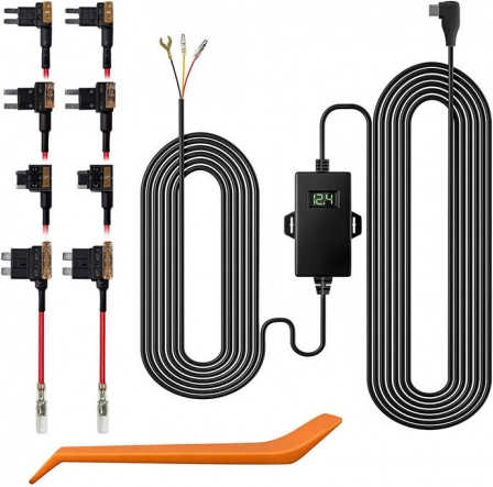 REDTIGER RTH30GS hardwire-voedingsset met USB‑C voor dashcams