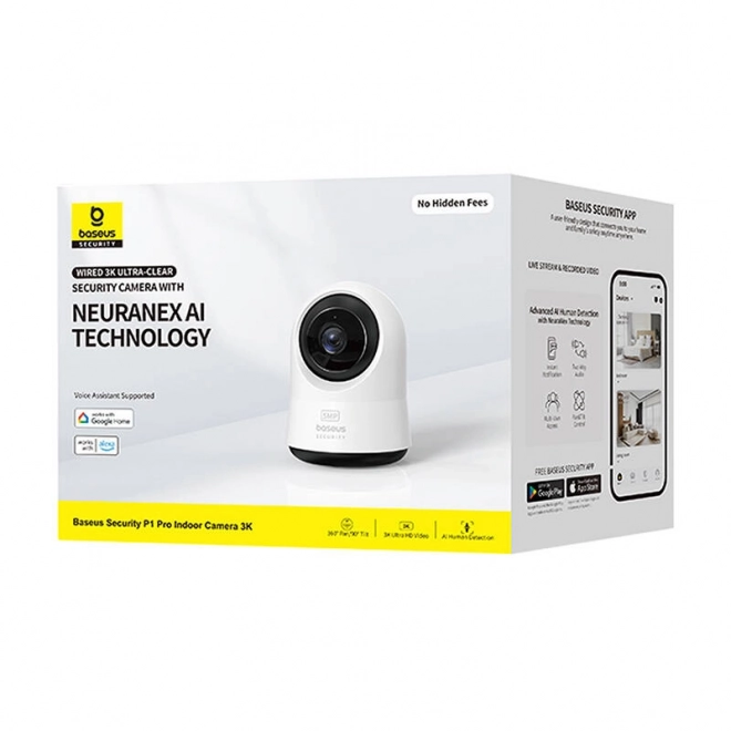 Interne camera Baseus P1 Pro 3K
