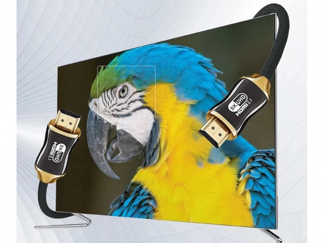 Ultra snelle HDMI kabel 8K 60Hz 4K 120Hz verguld 1,5 m