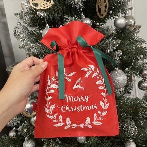 Feestelijk design met de tekst “Merry Christmas”
