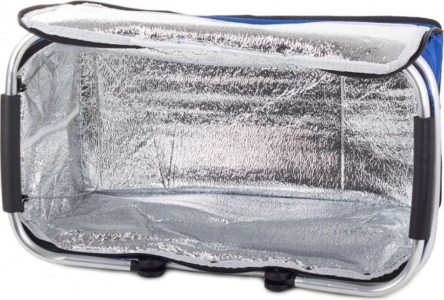 Opvouwbare thermische picknickmand – blauw