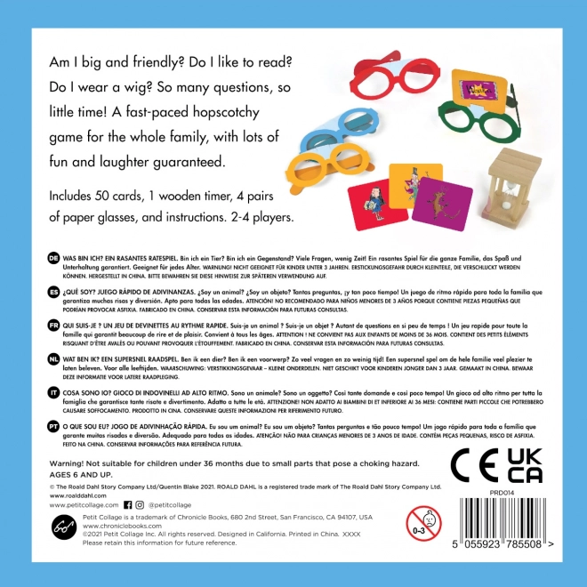 Wat is het? Spel met Roald Dahl-thema's
