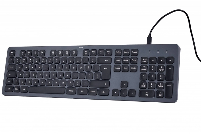 Bedrade toetsenbord Hama CK-400 zwart-grijs