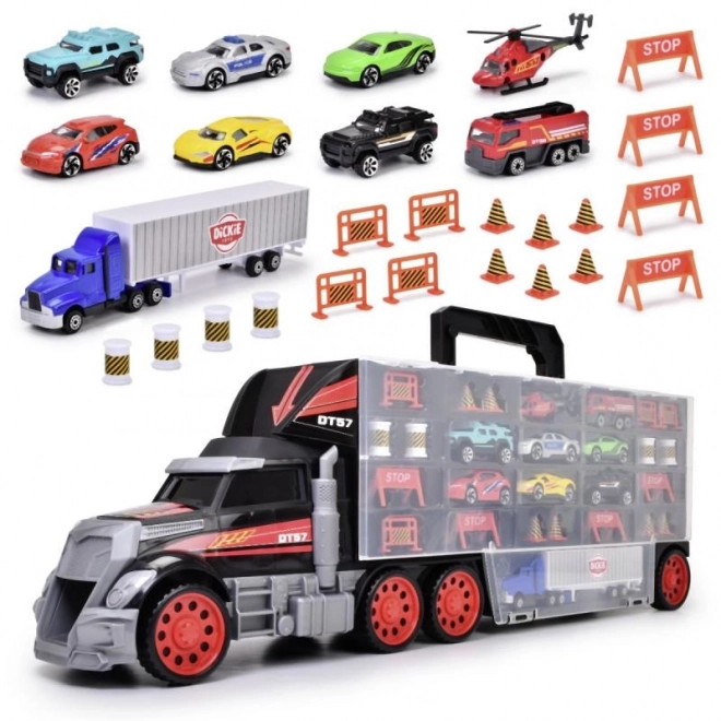 Koffer vrachtwagen met accessoires