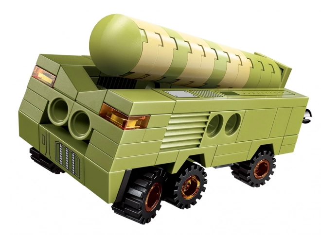 Qman Thunder Expedition Gevechtsvoertuig Bouwset 8v1