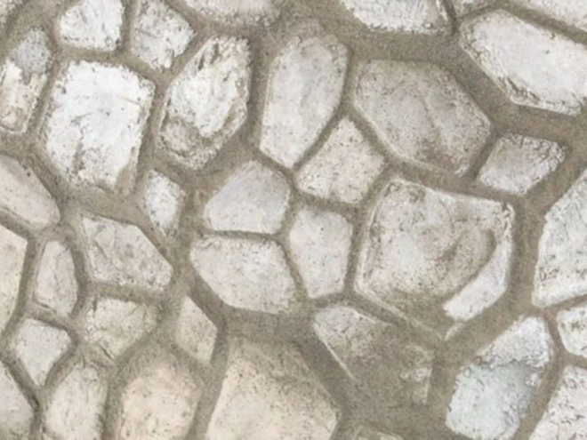 Mal voor betonnen straatstenen kattenkop