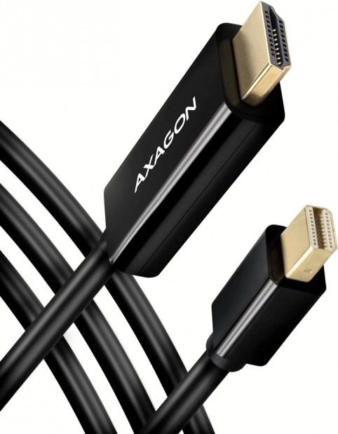 Actieve kabel Mini DisplayPort naar HDMI 1.4, 1,8 m — AXAGON