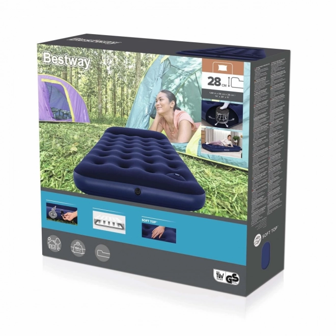 Velours matras met pomp 188/99/28 cm Bestway
