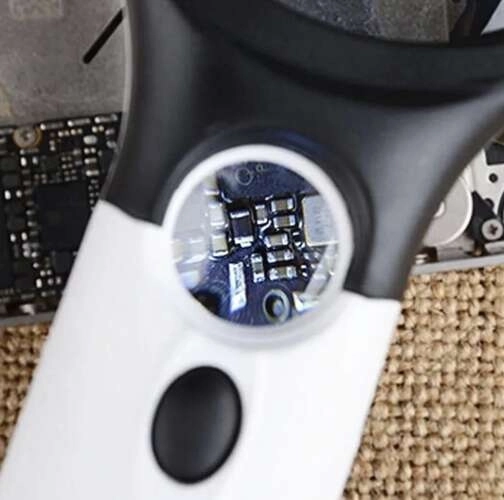 Ergonomische loep met LED-verlichting Izoxis