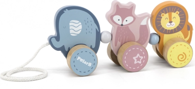 Schattige dierentrein