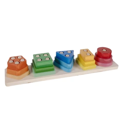 Kruzzel houten sorteerpuzzel 22492