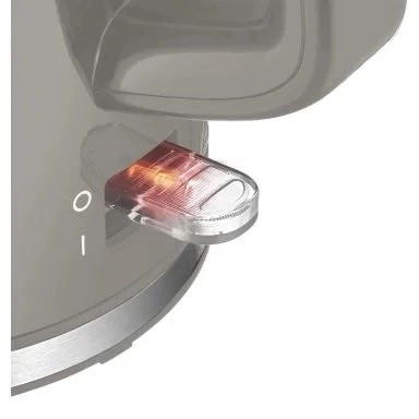 Elektrische waterkoker 1.7l grijs