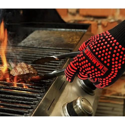 Hittebestendige barbecuehandschoenen