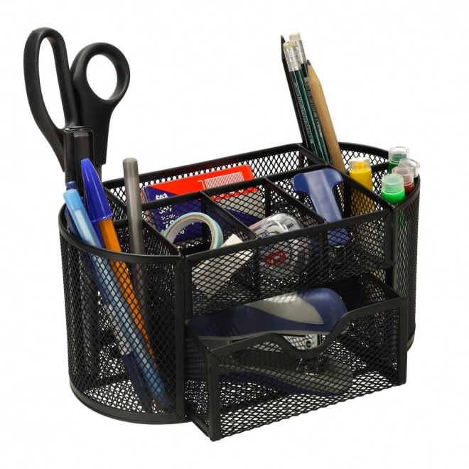 Organizer voor bureau metaal met 9 vakken