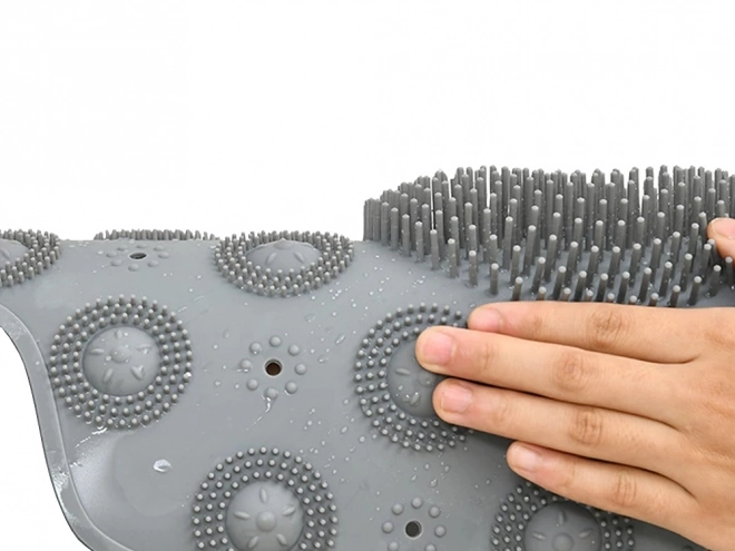 Antislip douchmat met massageborstels